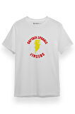 Shazam Captain Sparkle Fingers Beyaz Kısa kol Erkek Tshirt