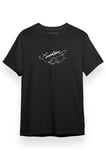 Seventeen Concert Boys Wish Siyah Kısa kol Erkek Tshirt