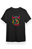 Sherlock Comic Siyah Kısa kol Erkek Tshirt