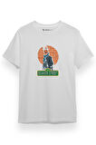 Sherlock Beaker Street Beyaz Kısa kol Erkek Tshirt