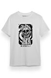 Rick Me Myself And I Rick Halloween Beyaz Kısa kol Erkek Tshirt