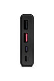 10.000 Mah Pd 22.5w Dahili Kablolu Hızlı Şarj Destekli Powerbank, Dijital Göstergeli Powerbank