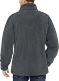 Oversize Peluş Sweatshirt Erkek Polar Sweatshirt Erkek Sweatshirt OVERSIZE-PELUSS