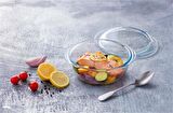 PYREX 204A000/7743 KAPAKLI CAM YUVARLAK FIRIN KABI 2,1L