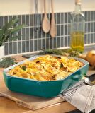 PYREX 295B003/7145 DİKDÖRTGEN FIRIN KABI 33x22x7CM YEŞİL
