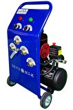 Havalı Petek Temizleme Makinesi Çift Yönlü 2Hp 2800 Devir