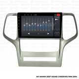 Araç Multimedya Jeep Grand Cherokee Android 12 Carplay 4Gb Ram + 64Gb Hdd 1998-2004 Navigasyon Ekran MYW