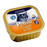 PLAISIR Sterilised Ezme Tavuklu Kısırlaşmış Kedi K