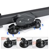 Oto Katlanır Akordiyon Güneşlik Ön Arka Cam Gölgelik Metalize Trapez Sürgülü Yeni Nesil Güneş Koruyucu Oto Araba Suv Tır 70 cm x 150 cm