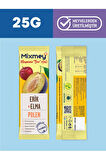 Mixmey Bee Erik Ve Polen Meyve Bar 12 Adet | Vejetaryen, Glutensiz Sağlıklı Atıştırmalık- 25gr X 12 Adet