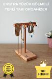 Takı Organizer Ahşap Takı Askısı 20 Cm Takı Standı Yüzük Kolye Askısı Takı Ve Aksesuar Düzenleyici