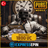 PUBG Mobile 1500 300 Uc ( Sadece Türkiye Bölge 'sinde Geçerlidir )