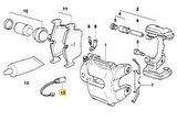 BMW E53 X5 ÖN FREN BALATA SENSÖRÜ 34351165579