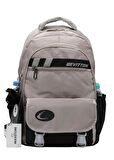 Su İtici Saten Kumaş Vizon Siyah Büyük Boy Unisex Seyahat Okul ve Sırt Çantası / 34300
