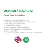 ACTOSAL® FLACHE AF 1L [Konsantre Yer ve Yüzey Dezenfektanı]