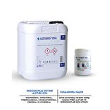 OPA 5 L Endoskoplar ve Tıbbi Aletler için Kullanıma Hazır Yüksek Yüzey Dezenfektanı +  OPA Test Stribi