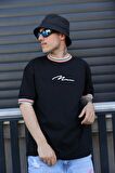 Unisex Yeni Sezon Oversize Baskılı Detaylı Yazlık T-shirt