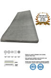 Eco Vip Tek Kişilik Yatak Karavan Kamp Çadır Yatağı Sünger Yatak 70 X 180 X 6 Cm-GRİ