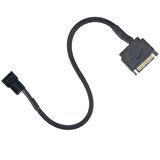 4903 Sata Power To Fan Çevirici Y PWM Çoklayıcı Splitter Kablosu 1 Port 2 Pin