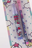 DEKOMUS İLE LİSANSLI HELLO KITTY 2'Lİ KIRTASİYE SETİ SİLGİLİ GEÇMELİ KURŞUN KALEM VE ROKET SİLGİ