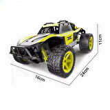 2.4GHz Uzaktan Kumandalı Full Fonksiyon Şarjlı 20 Km Hız Yapan Off-Road Rc Araba Storm Sarı