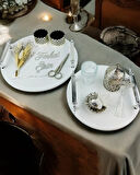 Adoration Polyester Söz Tepsisi