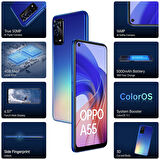 Oppo A55 64 GB Blue 4 GB Ram Yenilenmiş Ürün ( Sıfır Gibi)
