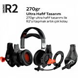 Coofbe 2.1 Mt Kablolu Ayarlanabilir Mikrofonlu RGB Işıklı Kafaüstü Oyuncu Kulaklığı Gamer Kulaklık