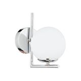 Apliqa Sara Krom Kaplama Modern Banyo - Yatak Odası Duvar - Yatak Başı Su Geçirmez Krom Aplik 