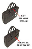 Case Club 2208 Evrak & El Omuz Çantası 15.6 İnç Laptop Bölmeli Omuz Askılı