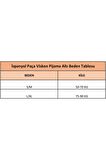 İspanyol Paça Cepsiz Viskon Kadın Pijama Altı is5