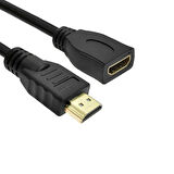 Hdmı uzatma kablosu  hdmi dişi erkek çevirici uzatma kablosu 3m