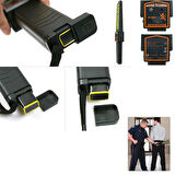 El tipi Metal Üst Arama Dedektörü üst arama el tipi güvenlik dedektörü