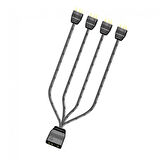 3Pin 5V RGB şerit LED Çoklayıcı kablo 3Pin 5V ARGB LED uzatma kablosu