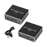 Hdmı to Hdmı Audio Optik 3D 4K  hdmi ses ayırıcı hdmı optik aux ses ayırıcı