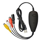 Usb 2.0 video capture Kart VHS, Hi8 video kasetleri bilgisayara aktarma 