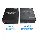 200m Hdmi Over Ip Genişletici 1080p Hdmi Genişletici extender