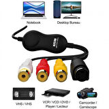 Usb 2.0 video capture Kart eski video kasetlerini pc ye aktarma aparatı