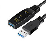 Usb 3.0 extension güçlendirilmiş uzatma kablosu 15m USB 3.0 uzatma kablosu