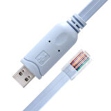 Usb RJ45 Cisco kablo FT232RL chipsetli Cisco Uyumlu usb rj45 kablo