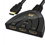 hdmi splitter 3 port hdmı 4k ultra splitter 3 girş 1 çıkış HD splitter 