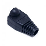 Rj45 cover Cat5,Cat6 uyumlu cover koruyucu kılıf 100 adet siyah