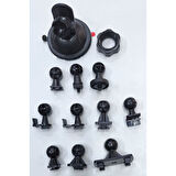 araç kamera tutucu Çok uçlu vantuzlu Araç kamera tutucu set 