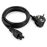 3x1 Yonca power güç kablosu notebook adaptör kablosu 3m