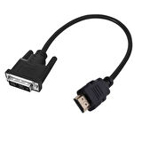 Hdmi to DVI 18+1 çevirici kablo hdmı-dvı18+1 çevirici 20cm kablo
