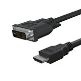 Hdmi to DVI 18+1 çevirici kablo hdmı-dvı18+1 çevirici 20cm kablo