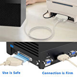 DB25 pin Lpt paralel port to CN36 Pin Dotmatrix yazıcı kablosu 3m