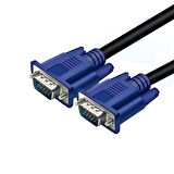 VGA kablo 15 pim vga erkek erkek görüntü kablosu 50cm