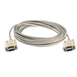 Rs232 dişi dişi data kablodu rs 232 db9 dişi seri port com kablo 10m