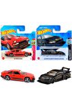 Hot Wheels 82 Toyota Supra & LB Super Silhouette Nissan Silvia (S15) 2 Araç Set (1:64) 